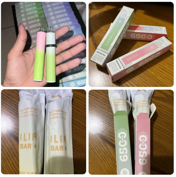 爆款推薦 ILIA BAR4 6500 Puffs 哩啞4代拋棄式電子煙 711到付