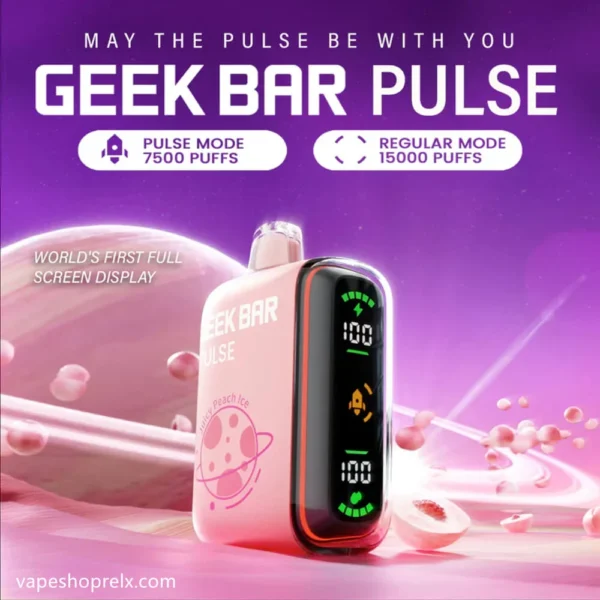 GEEK BAR PULESE 15000 Puffs 小火箭拋棄式電子煙 一次性霧化棒