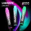 爆紅小煙 |LANA 8000 PUFFS 拋棄式一次性電子煙 台灣電子煙推薦