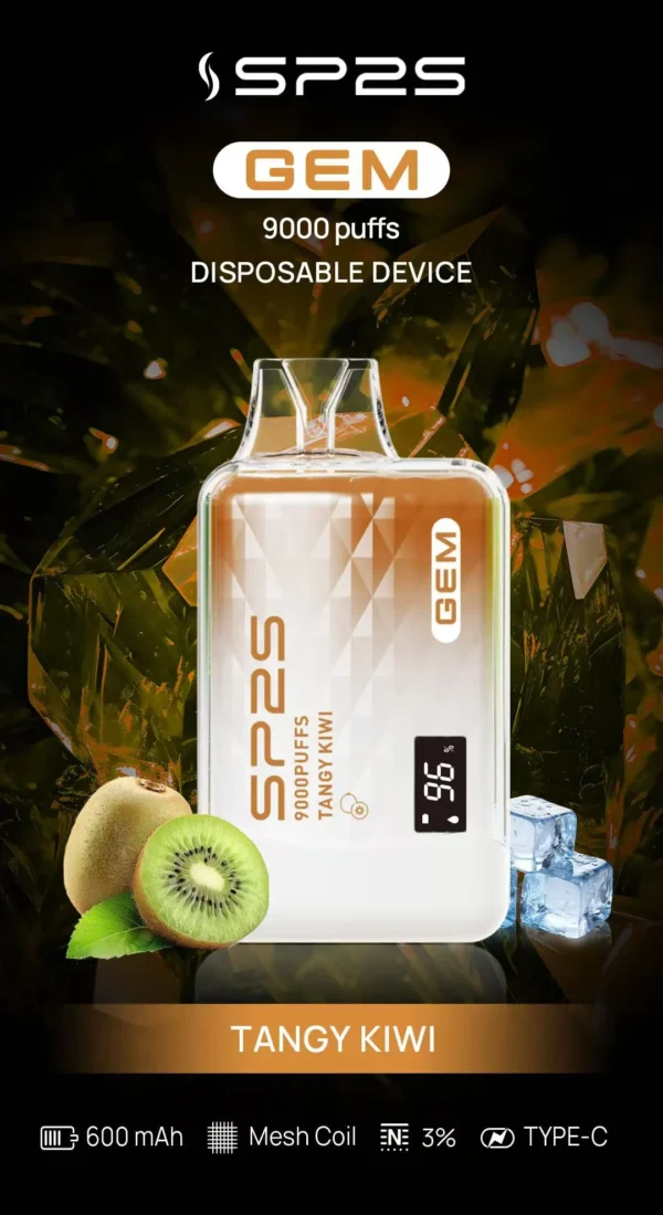 種草安利 SP2S GEM 9000 PUFFS 拋棄式電子煙 一次性霧化桿