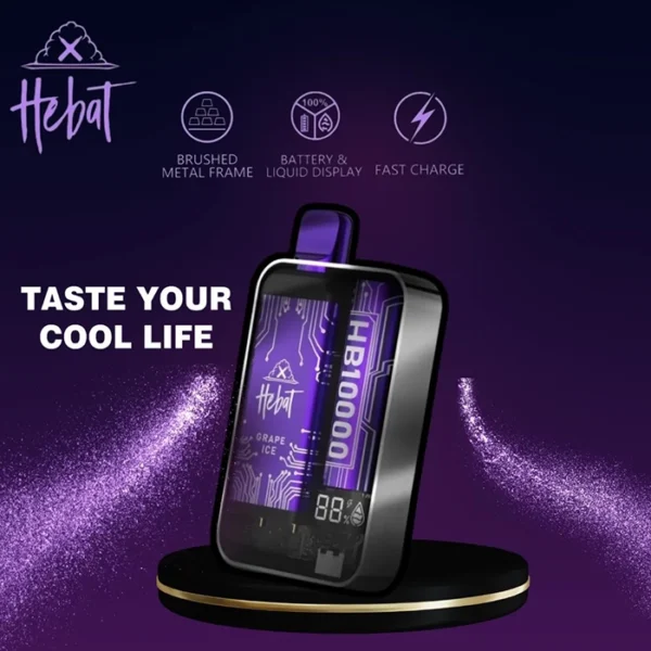 喜貝 Hebat 10000 puffs 拋棄式 一次性電子煙 台灣電子煙推薦