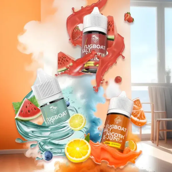 【美國原創】TUGBOAT電子煙油30ml/50mg｜尼古丁鹽小煙油｜10種水果口味選擇