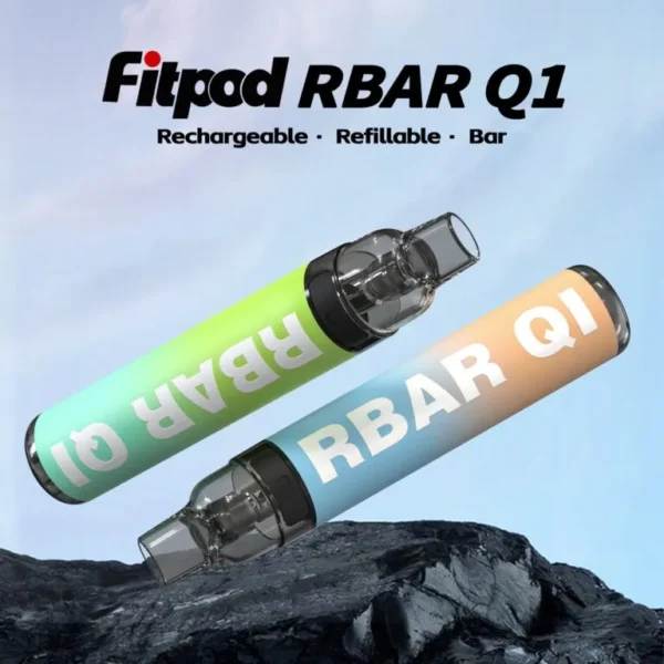 Fitpod RBAR Q1｜便攜型電子煙，穩定輸出，完美煙霧體驗|711到付