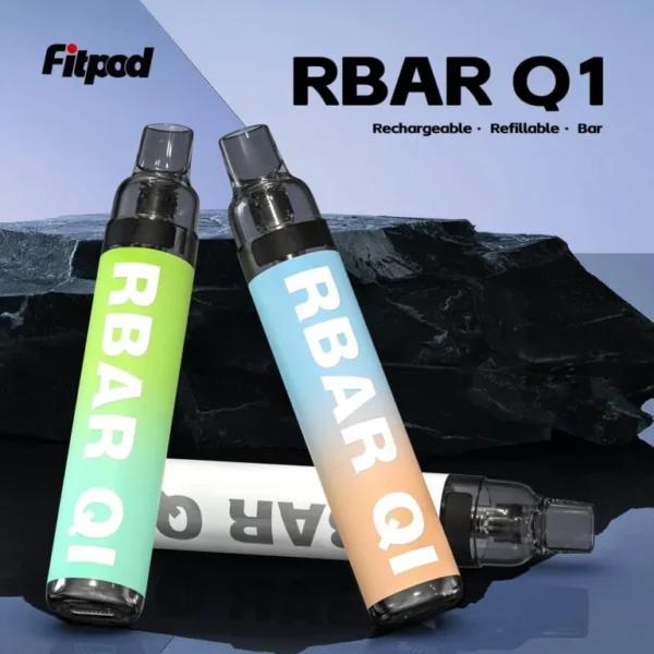 Fitpod RBAR Q1｜便攜型電子煙，穩定輸出，完美煙霧體驗|711到付