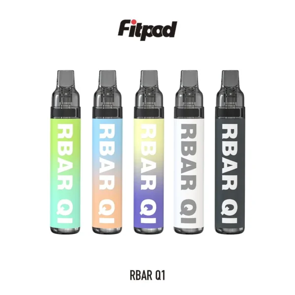Fitpod RBAR Q1｜便攜型電子煙，穩定輸出，完美煙霧體驗|711到付