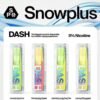 正品鴨嘴獸Snowplus DASH 經典一次性電子煙711到付