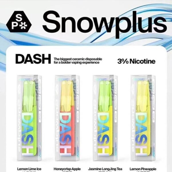 正品鴨嘴獸Snowplus DASH 經典一次性電子煙711到付